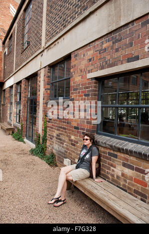 The Maboneng Precinct neighbourhood in downtown Johannesburg, South Africa. Stock Photo