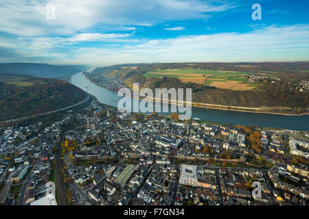 Old town of Andernach, the Rhine Valley, Rhine, city walls, Medieval city walls, Andernach, Mayen-Koblenz, Rhineland, Stock Photo