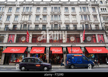 Hamleys, the oldest toy shop in the world,in Regent Street, London, England, UK Stock Photo
