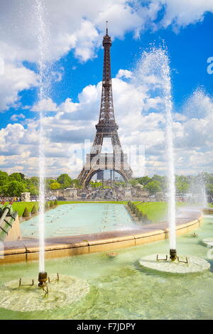 Eiffel Tower, Paris, France Stock Photo