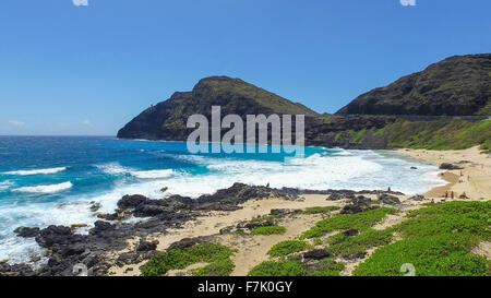 Makapuu, Beach, Oahu, Hawaii Stock Photo