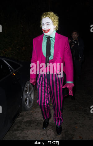 Jonathan Ross's annual Halloween party  Featuring: David Walliams Where: London, United Kingdom When: 31 Oct 2015 Stock Photo