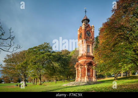 Autumn afternoon in Preston Park, Brighton, East Sussex, England. Stock Photo