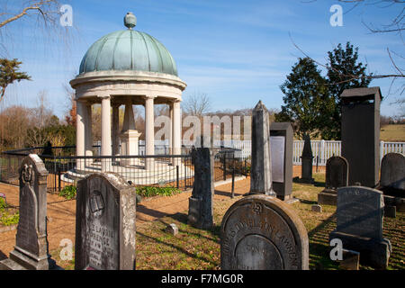 Andrew Jackson Tomb, The Hermitage, President Andrew Jackson Mansion and Home, Nashville, Davidson County, Tennessee, USA Stock Photo