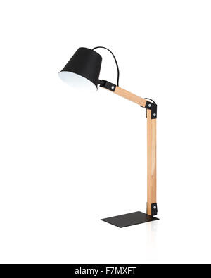 Table lamp isolated on white background Stock Photo