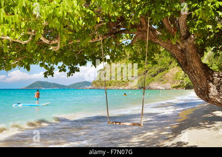 Thailand - Beach on Ko Samet Island Stock Photo