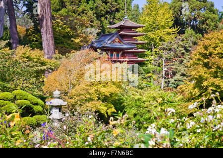 Tea House, Japanese Tea Garden, Golden Gate Park, San Francisco in