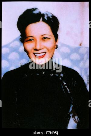 Soong May-ling Or Soong Mei-ling, The Wife Of General Chiang Kai-shek ...