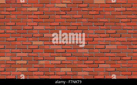 Wall of bricks Stock Vector
