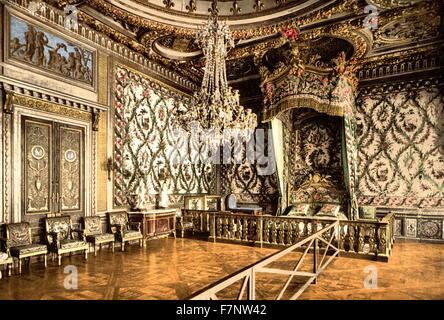 Bedroom Of Marie Antoinette Fontainebleau Palace France