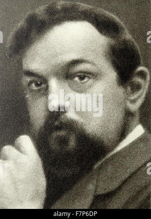 Claude Debussy 1862-1918 - French composer Stock Photo