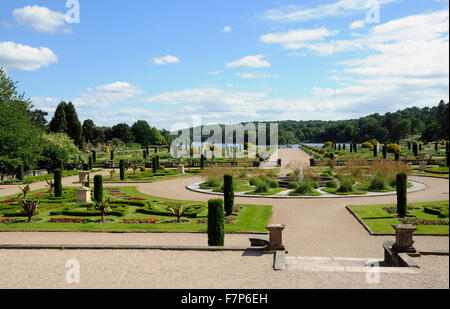 Trentham Italian Gardens, Stoke-on-Trent, Staffordshire Stock Photo