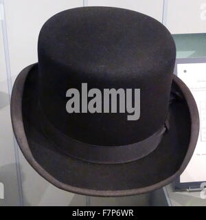 Bowker Hat belonging to Sir Winston Churchill, (30 November 1874 – 24 January 1965) , British Prime Minister from 1940 to 1945 and again from 1951 to 1955. Stock Photo