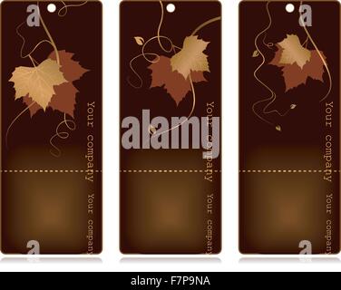 Price, sales tags on dark background Stock Vector
