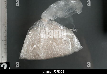 The crystal form of methamphetamine, sometimes called Crystal Meth or ...