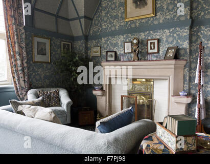 The Owl Suite at Cragside, Northumberland. The house, one of the finest ...