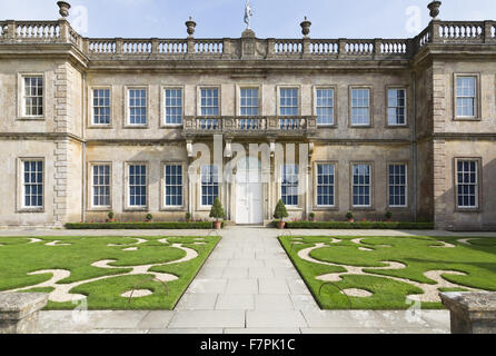 The west front of Dyrham Park, South Gloucestershire. Dyrham Park is a late 17th century home near Bath. Stock Photo