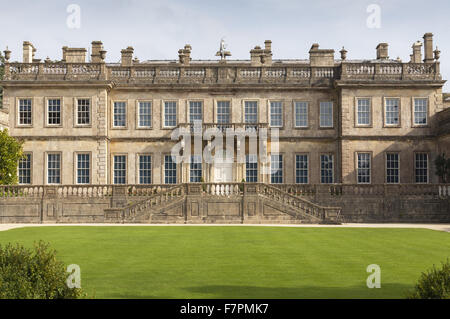 The west front of Dyrham Park, South Gloucestershire. Dyrham Park is a late 17th century home near Bath. Stock Photo
