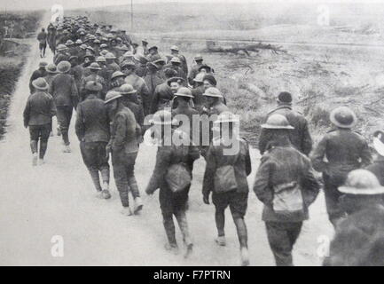 British prisoners WWI Stock Photo - Alamy