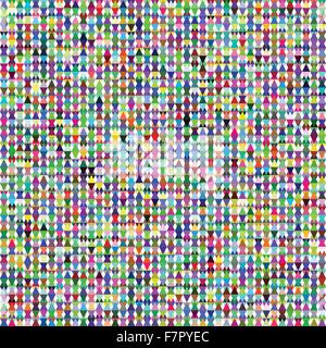 Seamless pattern from multicolored triangles Stock Vector