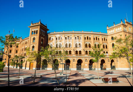 Las Ventas Bullring, arenes in Madrid, Spain, Europe Stock Photo