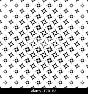 Monochrome seamless polygon pattern Stock Vector