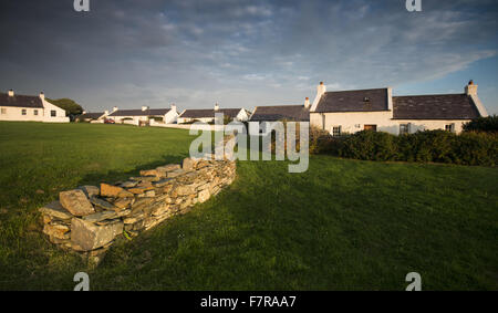 The village of Kearney, County Down. The National Trust bought the majority of the village in 1965, with the last part being given to the Trust four years later. Stock Photo