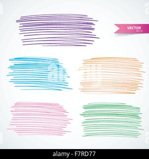 Markers set Stock Vector
