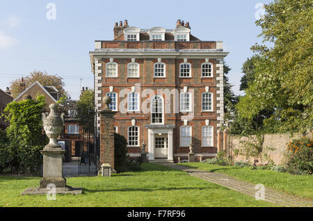 Rainham Hall, London. Rainham Hall is an early 18th century merchant's house. Stock Photo