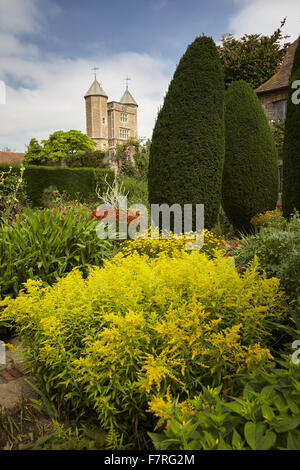 The autumn at Sissinghurst Castle Garden, Kent. Sissinghurst has a ...