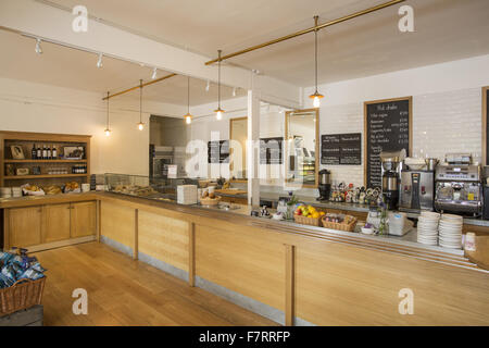 The Landemare cafe at Chartwell, Kent. The cafe is named after Georgina Landemare who was the Chartwell cook for over 20 years. Stock Photo