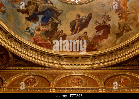 inside the opera  Operaház  at Andrássy út 20, Budapest, Hungary, world heritage Stock Photo