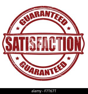 Satisfaction Stock Vector