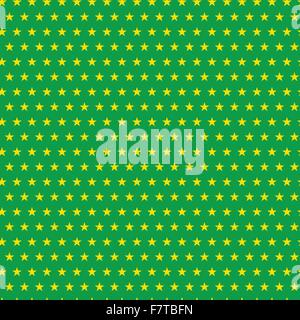 Brazil 2014 Seamless Green Yellow Background Stock Vector