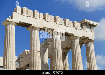 The Parthenon at the Acropolis in Athens, Greece Stock Photo