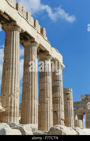 The Parthenon at the Acropolis in Athens, Greece Stock Photo