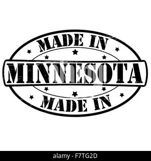 Made in Minnesota Stock Vector