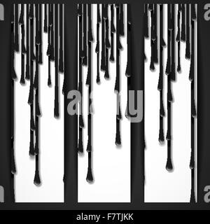 Abstract Dripping Background. Stock Vector