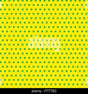 Brazil 2014 Seamless Green Yellow Background Stock Vector