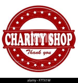 Charity shop Stock Vector
