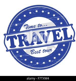 Time to travel Stock Vector