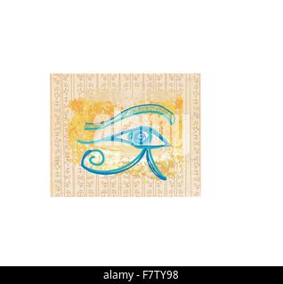 eye of horus Stock Vector