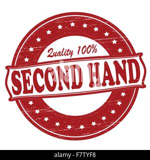 Second hand Stock Vector