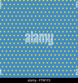 Brazil 2014 Seamless Blue Yellow Background Stock Vector
