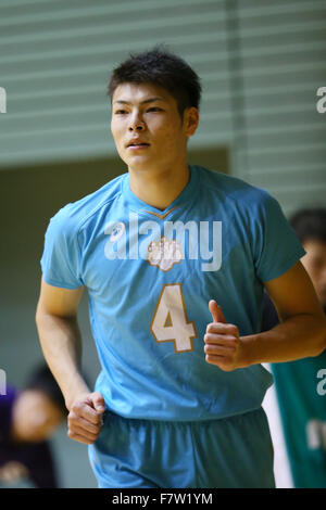 Tokyo, Japan. 3rd Dec, 2015. Kentaro Takahashi () Volleyball : 2015 All Japan Intercollegiate Volleyball Championship men's match between Tsukuba University and Sapporo University in Tokyo, Japan . © YUTAKA/AFLO SPORT/Alamy Live News Stock Photo