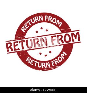 Return from Stock Vector