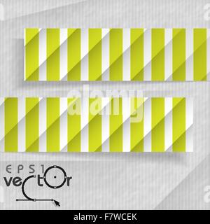 Abstract Banners With Place For Your Text Stock Vector