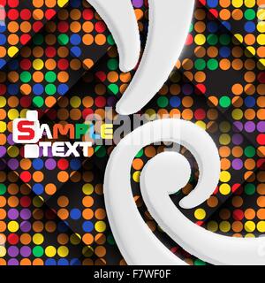 Abstract Modern Background. Stock Vector