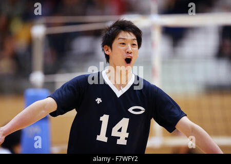 Tokyo, Japan. 3rd Dec, 2015. Yuki Ishikawa () Volleyball : 2015 All Japan Intercollegiate Volleyball Championship men's match between Chuo University and Chukyo University in Tokyo, Japan . © Jun Tsukida/AFLO SPORT/Alamy Live News Stock Photo