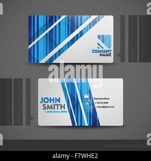 Business Card Design Stock Vector